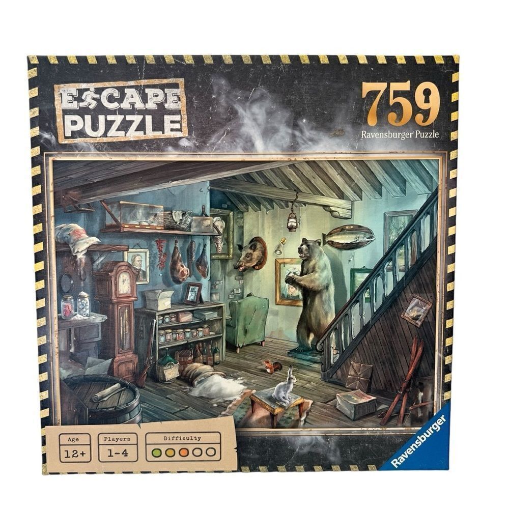 Escape Jigsaw Puzzle -The Forbidden Basement - 759 Ravensburger Puzzle.